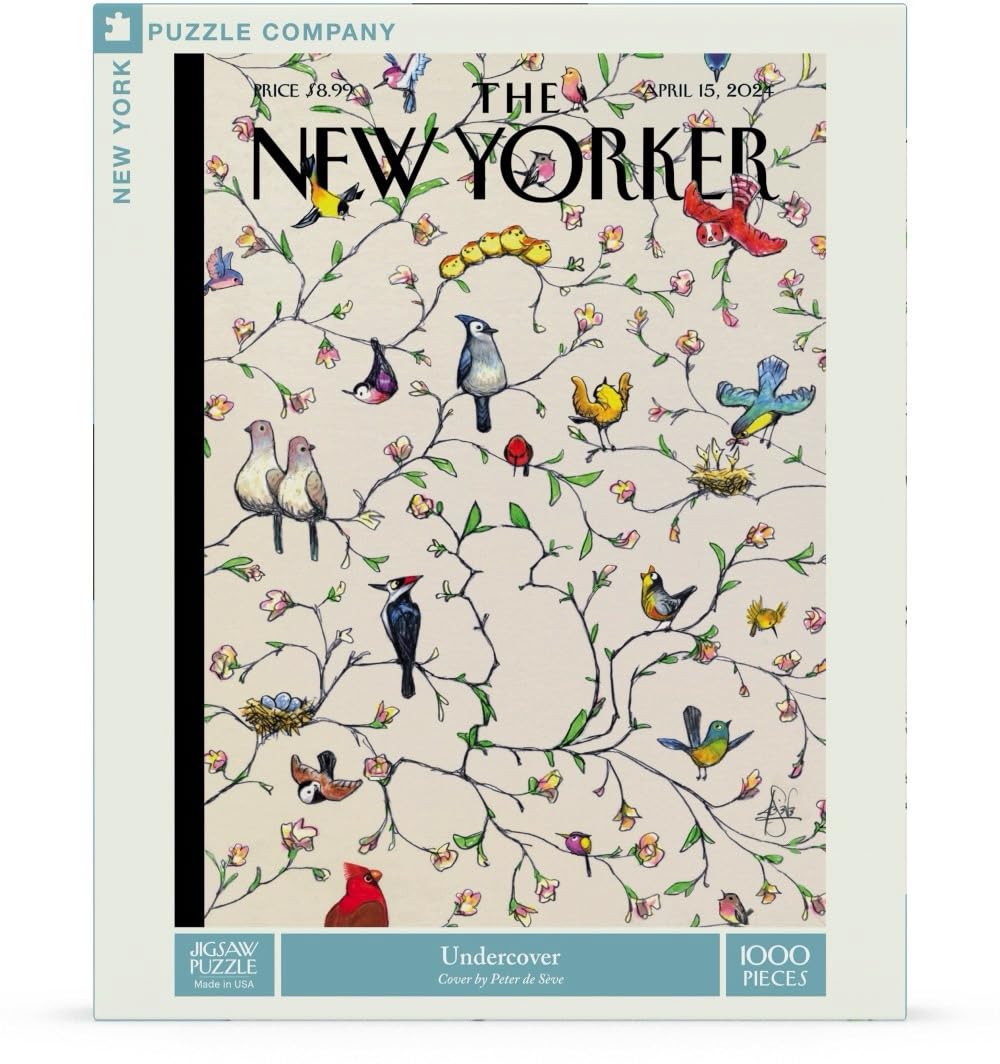 New York Puzzle Company - New Yorker Undercover - Puzzle de 1000 pièces pour adultes par Peter de Sève