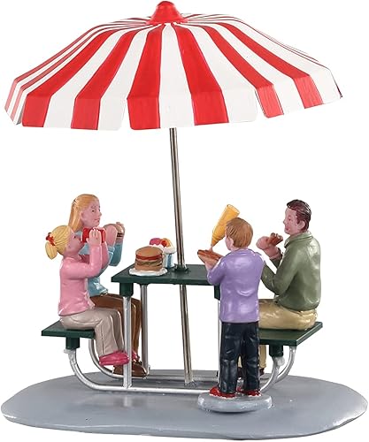 Lemax Village Collection Almuerzo en el parque, pieza de mesa # 93432