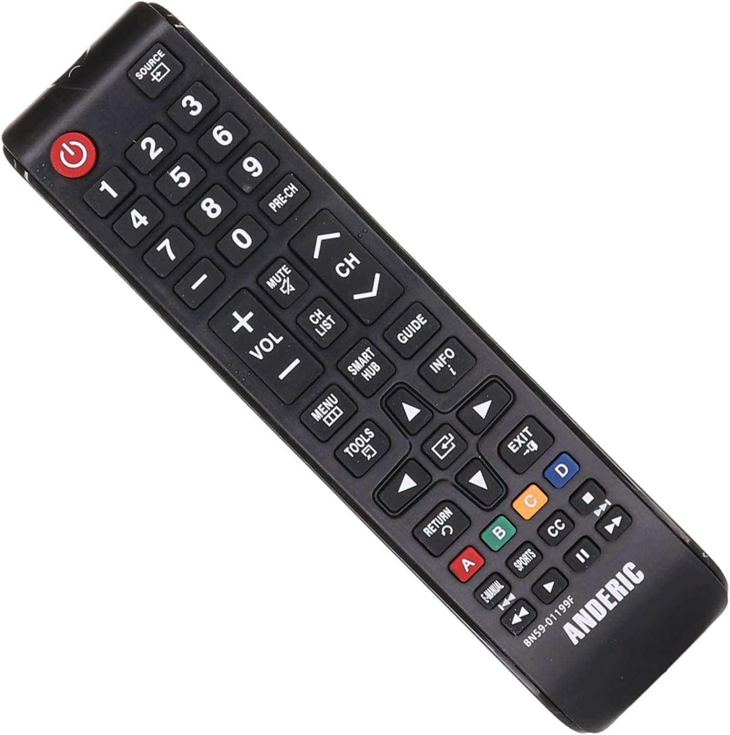 Anderic BN59-01199F Compatible with Samsung BN59-01199F Remote Control - BN5901199F