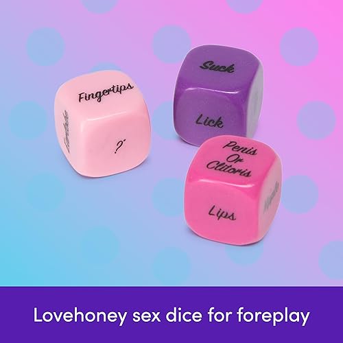 Miniatura 2 de Lovehoney Oh! Juego de dados para adultos para parejas - Paquete de 3