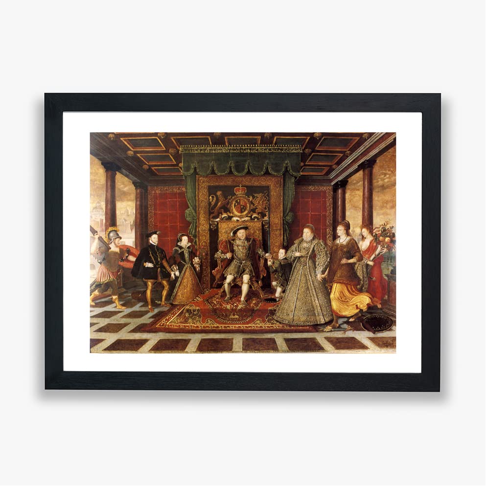 Arte decorativo para el hogar con el póster grande de Henri Rousseau sobre la Sucesión de Tudor 1