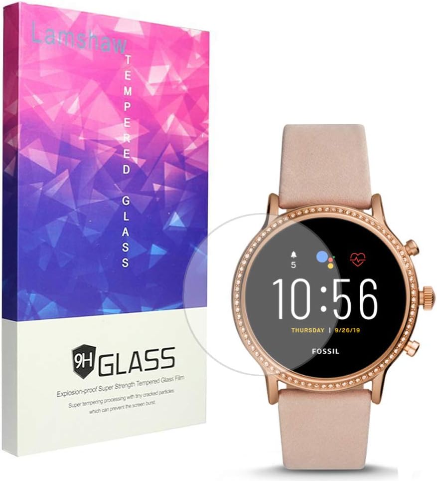 3-Pack Supershieldz Tempered Glass Screen Protector For Fossil Gen 5 Julianna HR Smartwatch