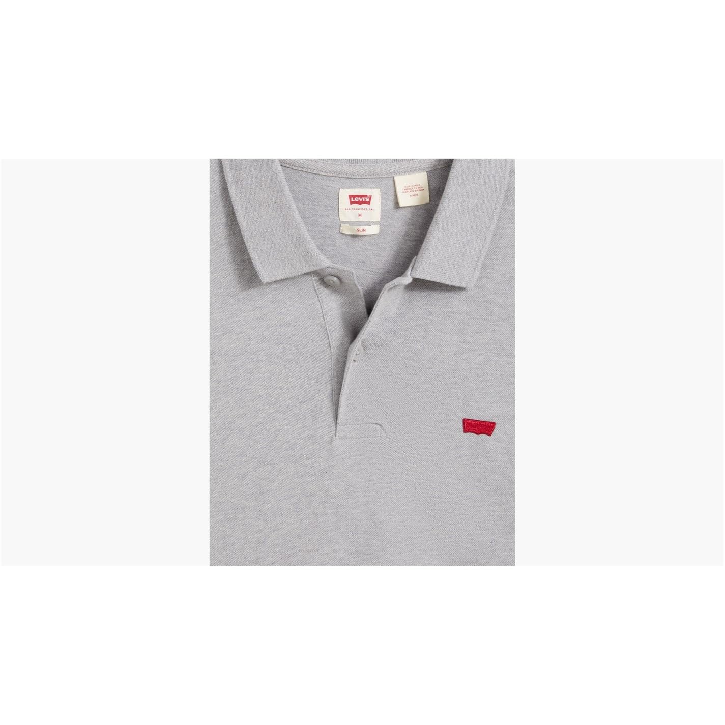 Levi's LEVIS HM POLO MEDIUM GREY HEATHER T-Shirt Mężczyźni, Medium Grey Heather, XL