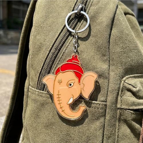 Image of The Crafthives Ganesha Glass Painting Kit | DIY Stained Glass Ganesh Art Set with Acrylic Frames, Colours, Brushes & Outliner | Creative Glass Painting Craft Kit for Kids Beginners Adults