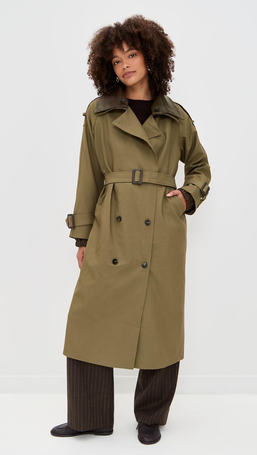 Line & Dot Women's Linden Trench Coat - Image 3