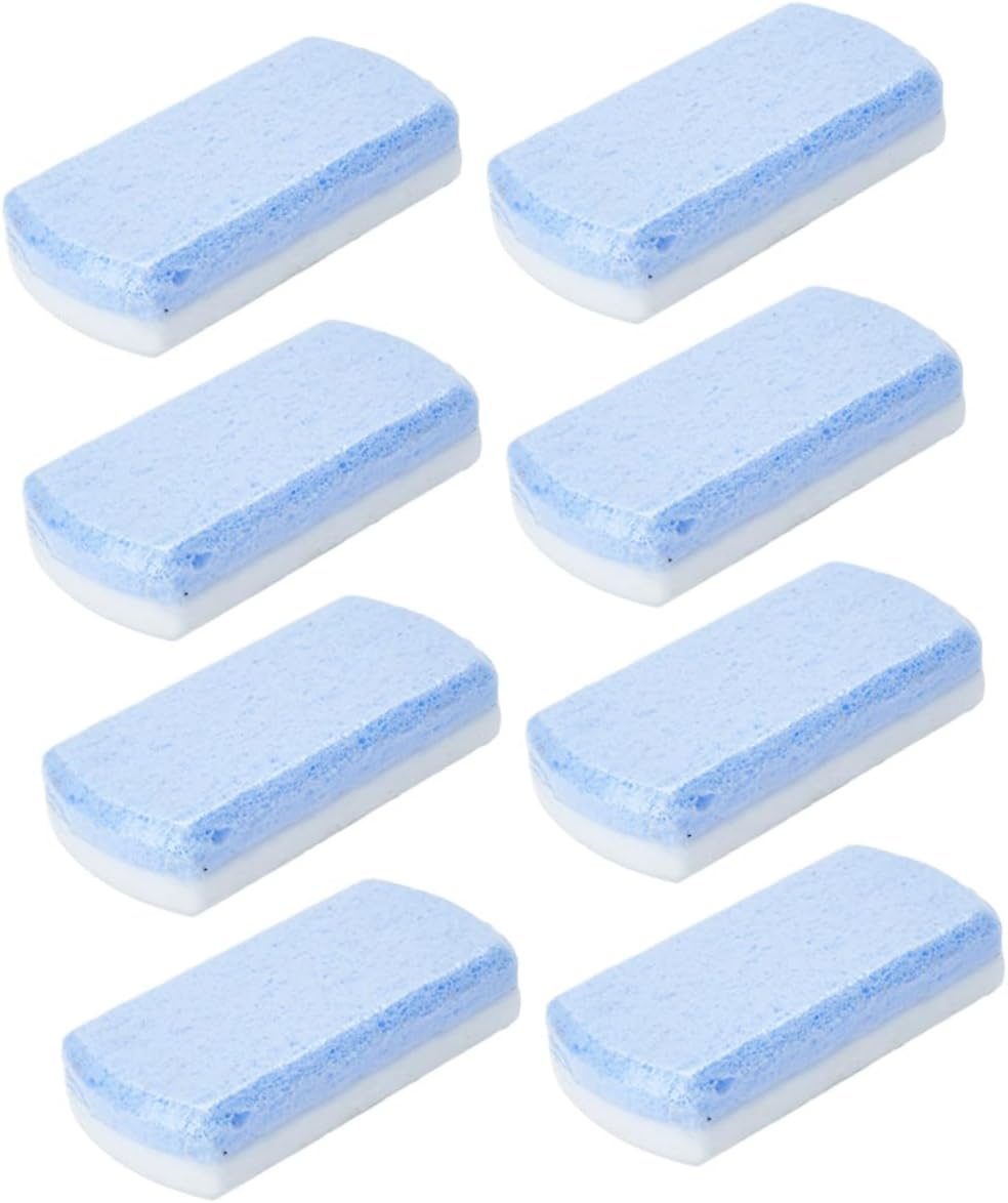 NOLITOY 8pcs Double-Sided Pumice Stone Foot Exfoliator for Callus Removal Foot Pedicure Tool Suitable for Cracked Heels and Dry Skin