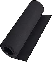 MEARCOOH Black EVA Foam Sheet 2mm Thick 49x13.5 High Density 86kg/m³ Cosplay Foam Roll for Costumes DIY Crafts