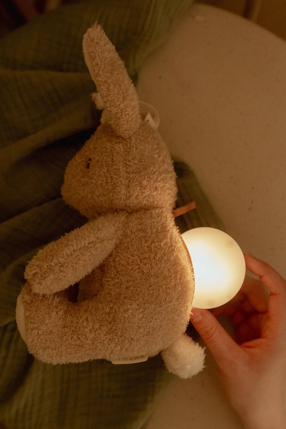 Little Dutch Newborn Knuffelkonijn Licht & Geluid