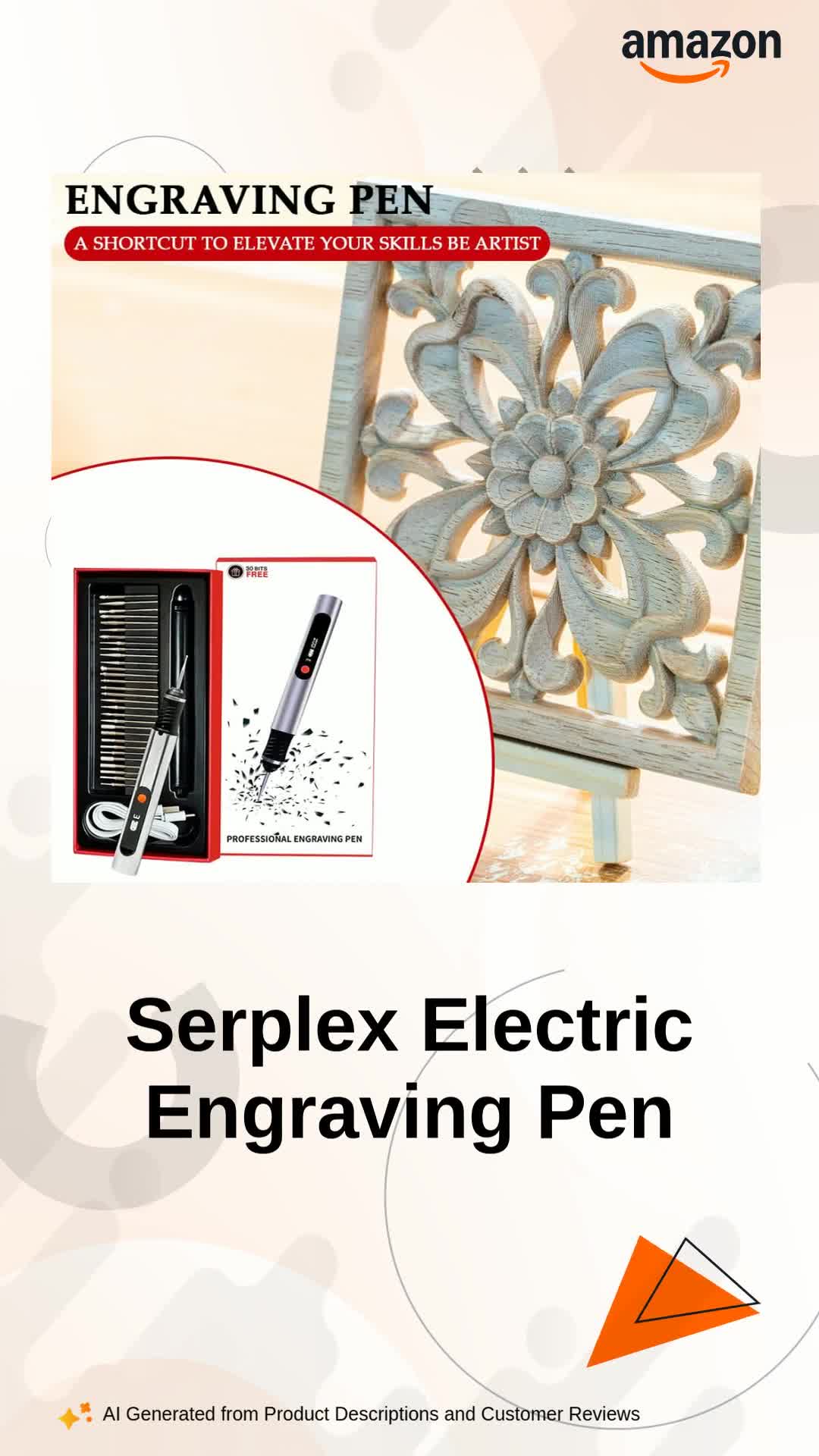 Watch Serplex Electric Engraving Pen on Amazon Live