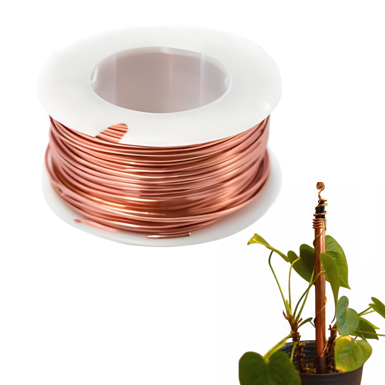 Filo di rame, filo di rame lacca, filo di rame, filo di rame da 0,2 mm x 10 m, valore della temperatura naturale, ampiamente utilizzato per trasformatori, induttori