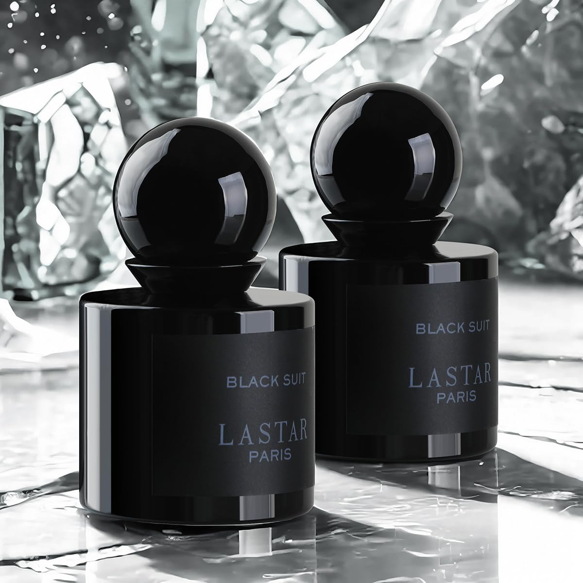 LASTAR Profumo durevole, dimensioni da viaggio, Eau de Parfum, foglie viola, rosa, ambra, perfetto per Natale, Capodanno, San Valentino, regalo di compleanno, donna e uomo, 30 ML*2