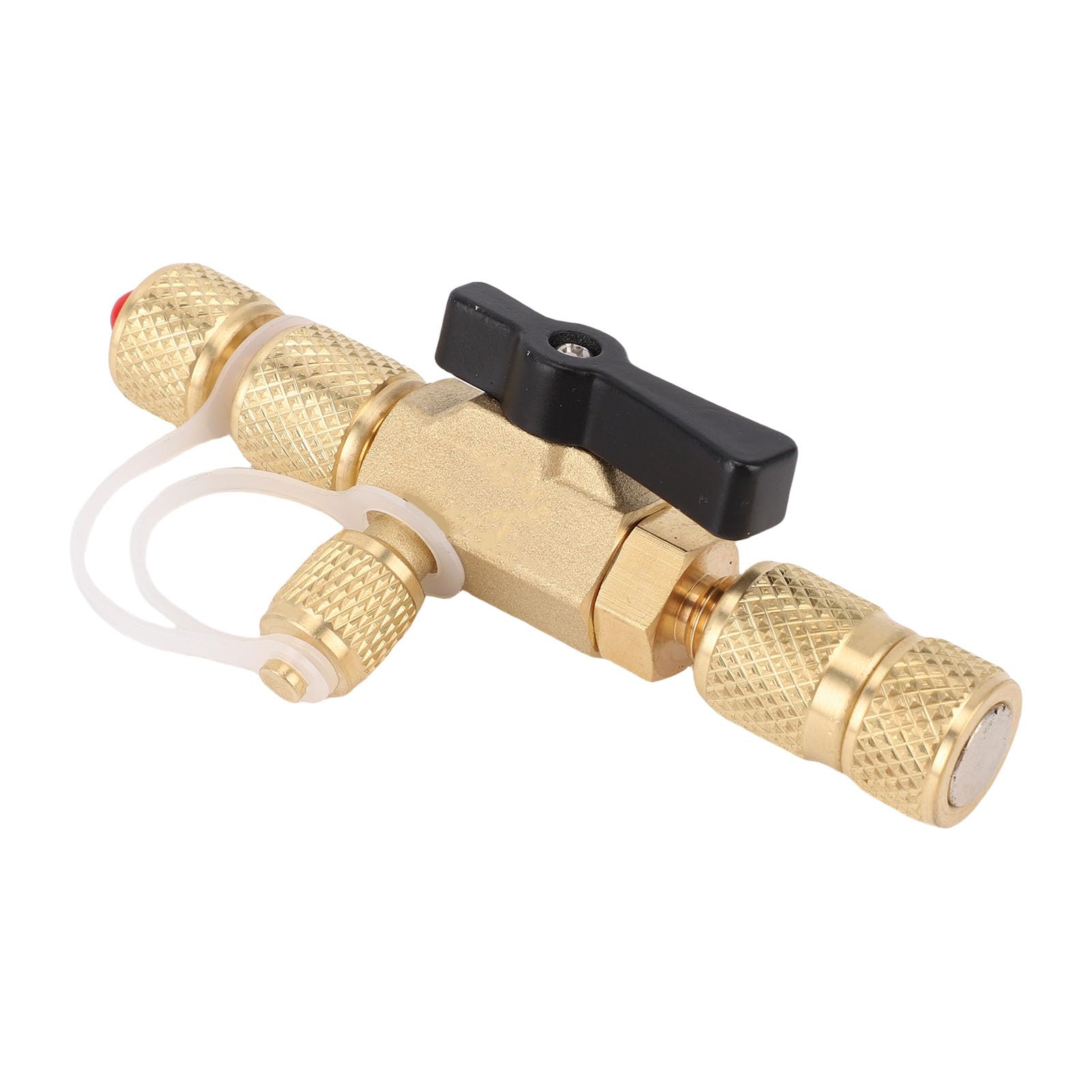 Strumento per la rimozione dei Nuclei delle valvole Interfaccia SAE 1/4" e 5/16" Installatore per la rimozione dei Nuclei delle valvole per Il R22 R410 R32 R22 600A 404