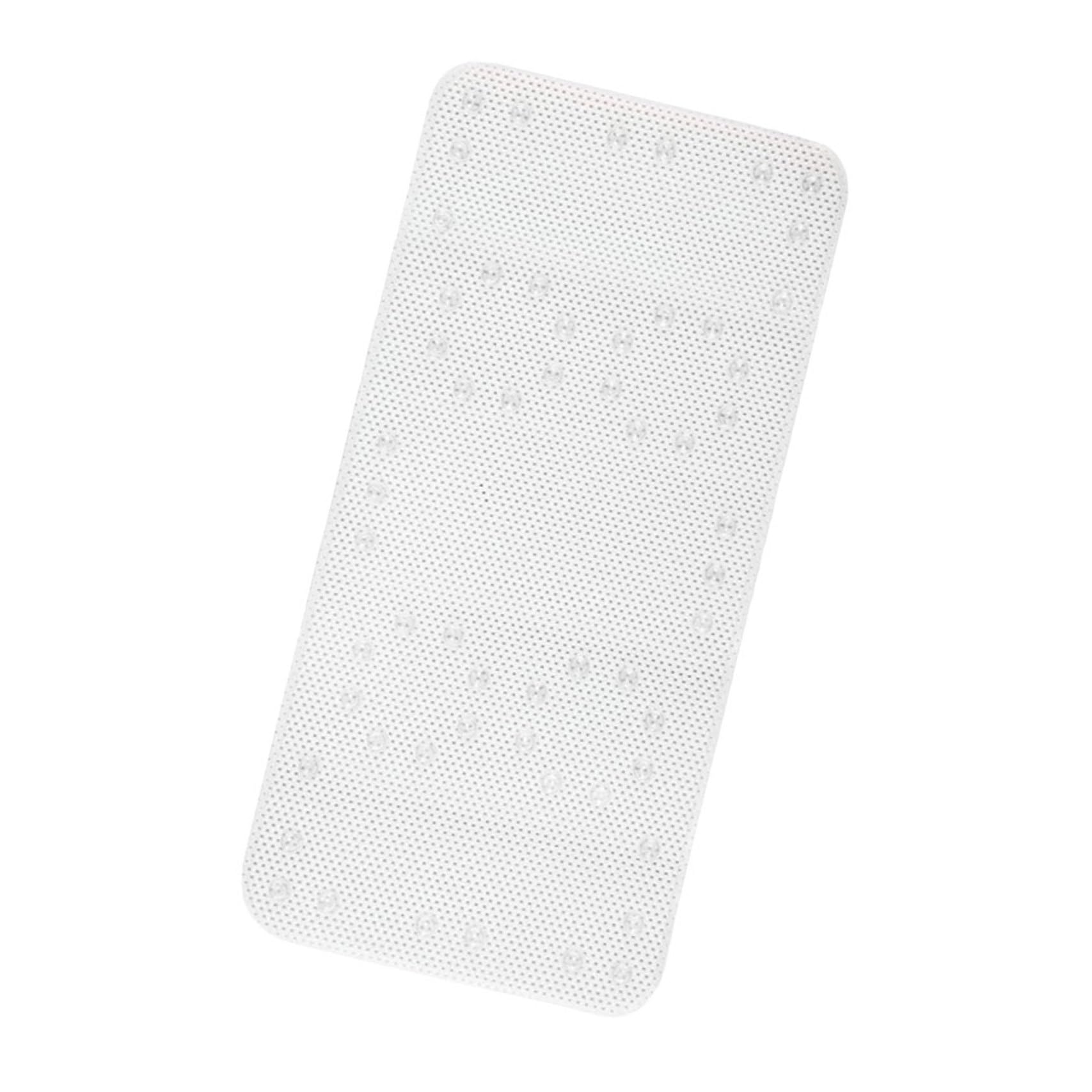 Artibetter Alfombrilla de Baño Antideslizante con Ventosas, Grande, Material y Transpirable, Alfombra de Ducha para Bañera, Drenaje Rápido, Uso Seguro en Baño y Ducha