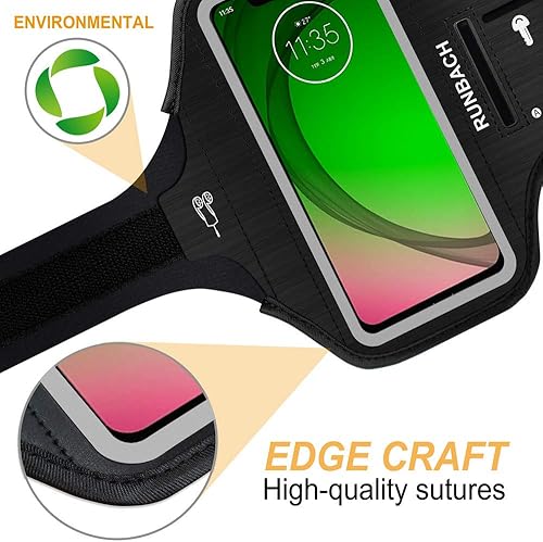 Miniatura 6 de RUNBACH Brazalete para correr para Motorola G FastG ProG StylusG8G8 PowerG8 PlayG8 PlusG7G7 PowerG7 PlayG7 PlusEE6E6 PlusZ4, bolsa de ejercicio a