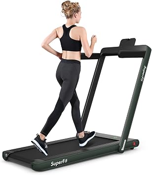 Treadmil for Office، Walking Pad 2 in 1 المطاحن المحمولة القابلة للطي مع أوضاع المشي والركض والتشغيل تحت مكتب جهاز المشي تحت التمرين المكتبي للمنزل والمكتب