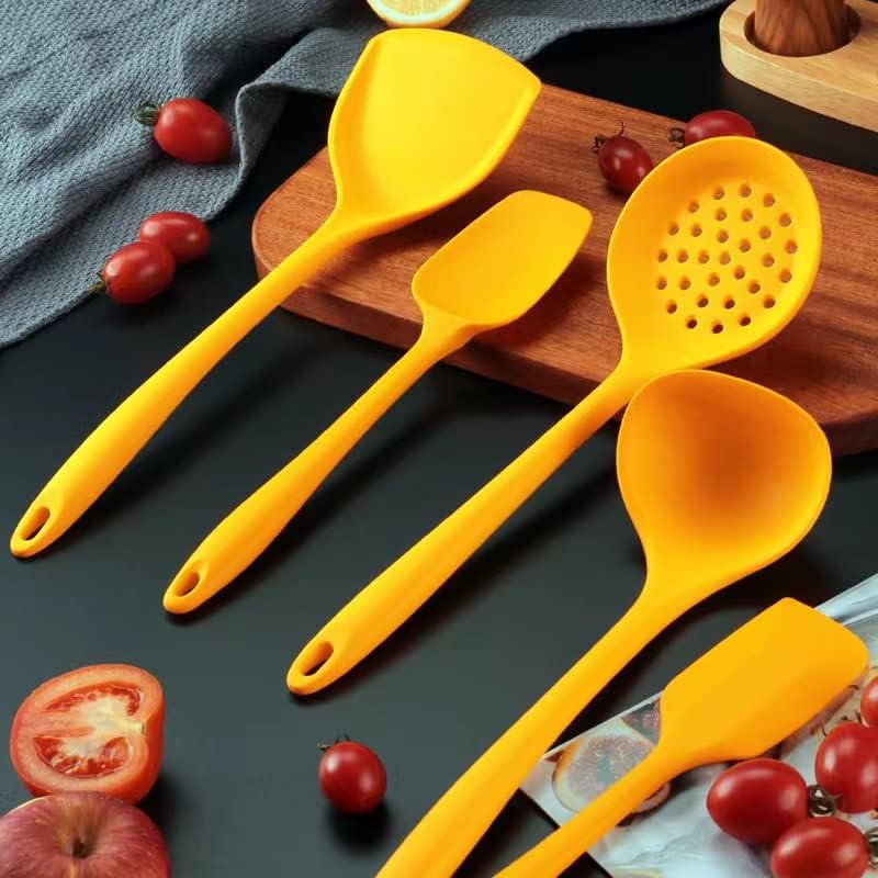 Miniatura 3 de Juego de utensilios de cocina, juego de 19 utensilios de cocina de silicona, juego de espátulas de cocina de silicona resistentes al calor, juego de