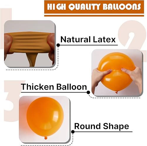 Miniatura 355 de PartyWoo Globos amarillos de 140 piezas de diferentes tamaños de 18, 12, 10, 5 pulgadas, kit de arco de globos de látex amarillo mate, guirnalda