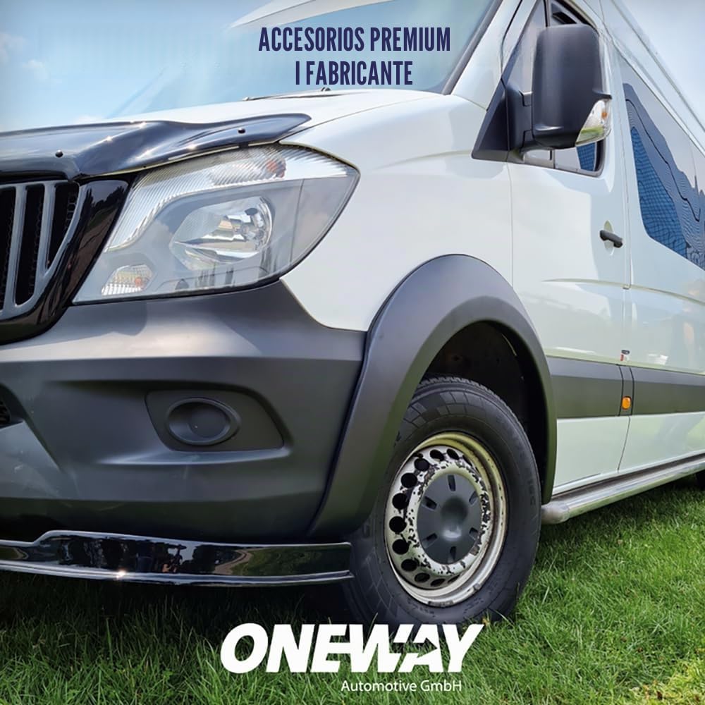 Ampliadores de guardabarros compatibles con Mercedes Sprinter W906 2014 a 2018 4 piezas
