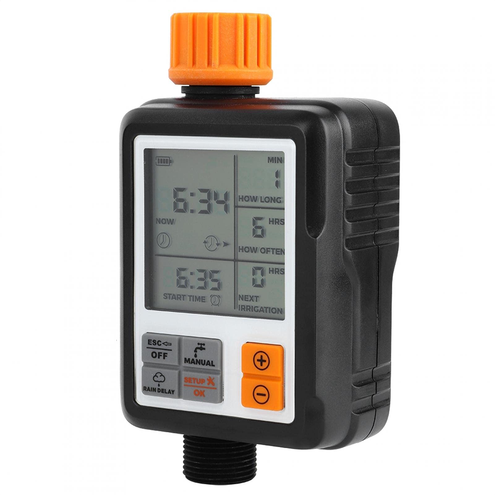 Timer per irrigazione da giardino con display LCD, timer per irrigazione da giardino automatico intelligente per irrigazione del di irrigazione