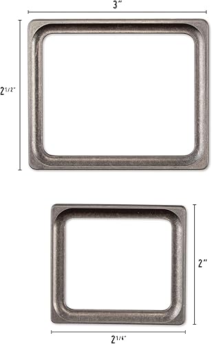 Miniatura 3 de Tim Holtz - Marcos de fotos para manualidades, color plateado 60