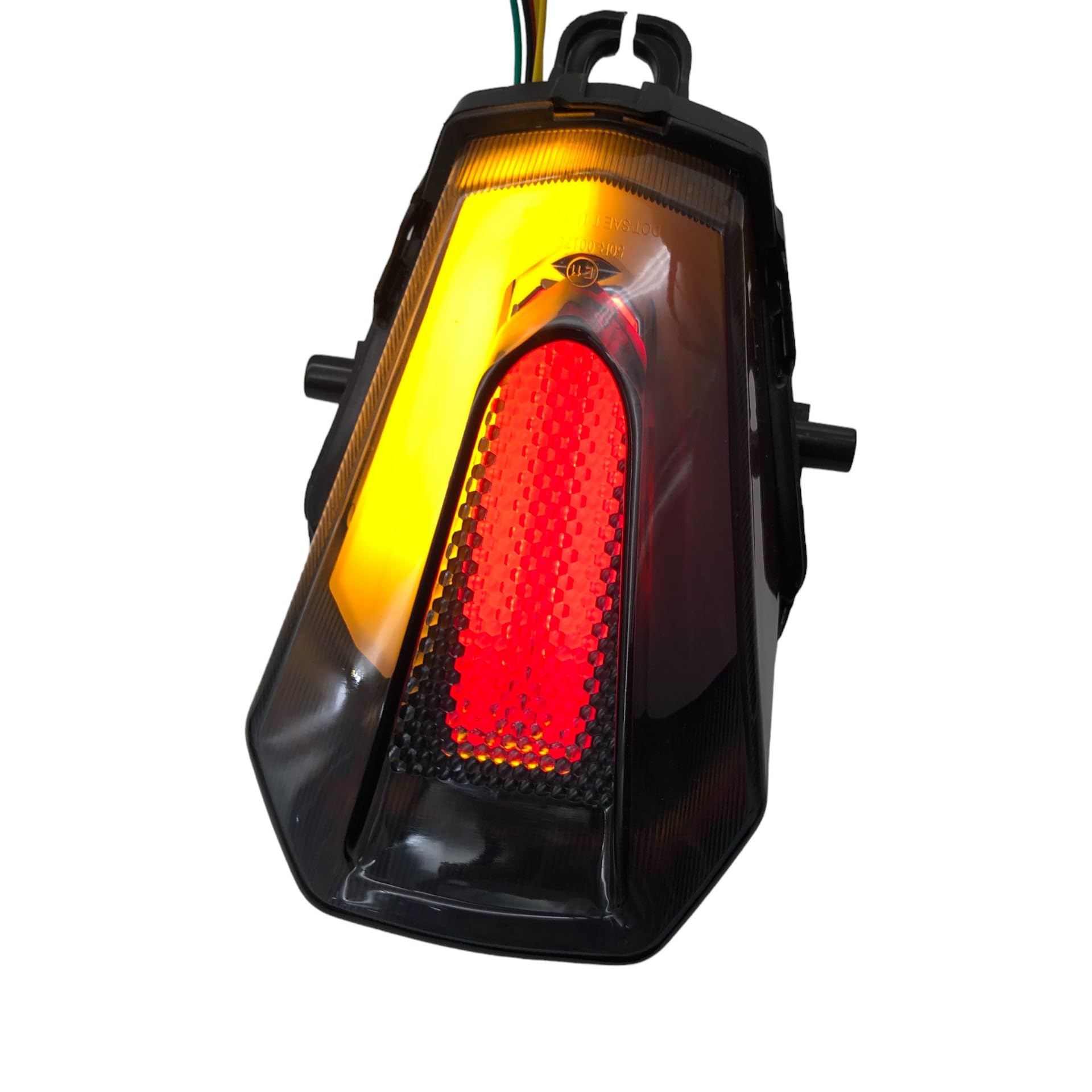 Amazon.com: MZS Motorcycle Tail Light, LED Integrated Turn Signal
