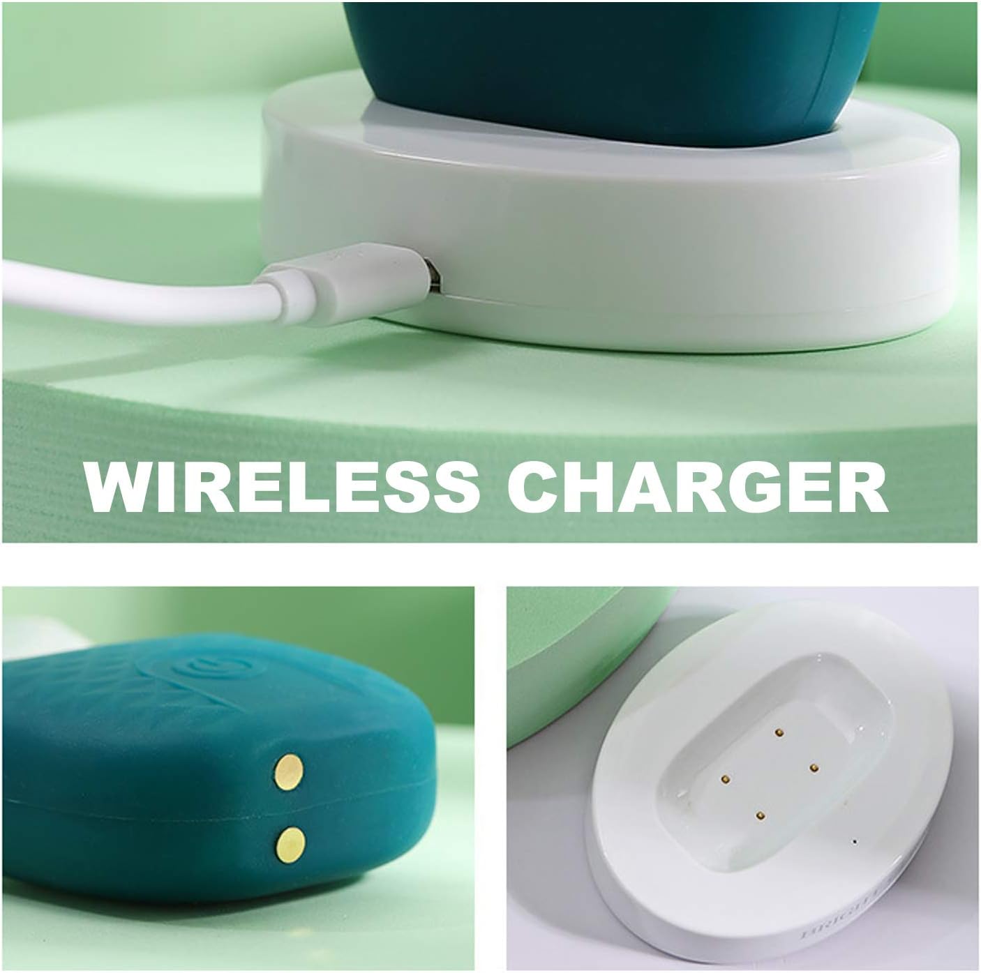 U Shaped Electric Toothbrush, Ultrasonic Automatic Whitening Massage Toothbrush for Adults and Elder with 3 Cleaning Modes(Color:White) : Beauty & Personal Care