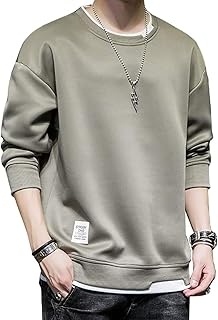 [foveitaa] トレーナー メンズ パーカー Tシャツ 長袖 春秋服 ゆったり シルエット プルオーバー トップス カジュアル おしゃれ 大きい サイズ 服