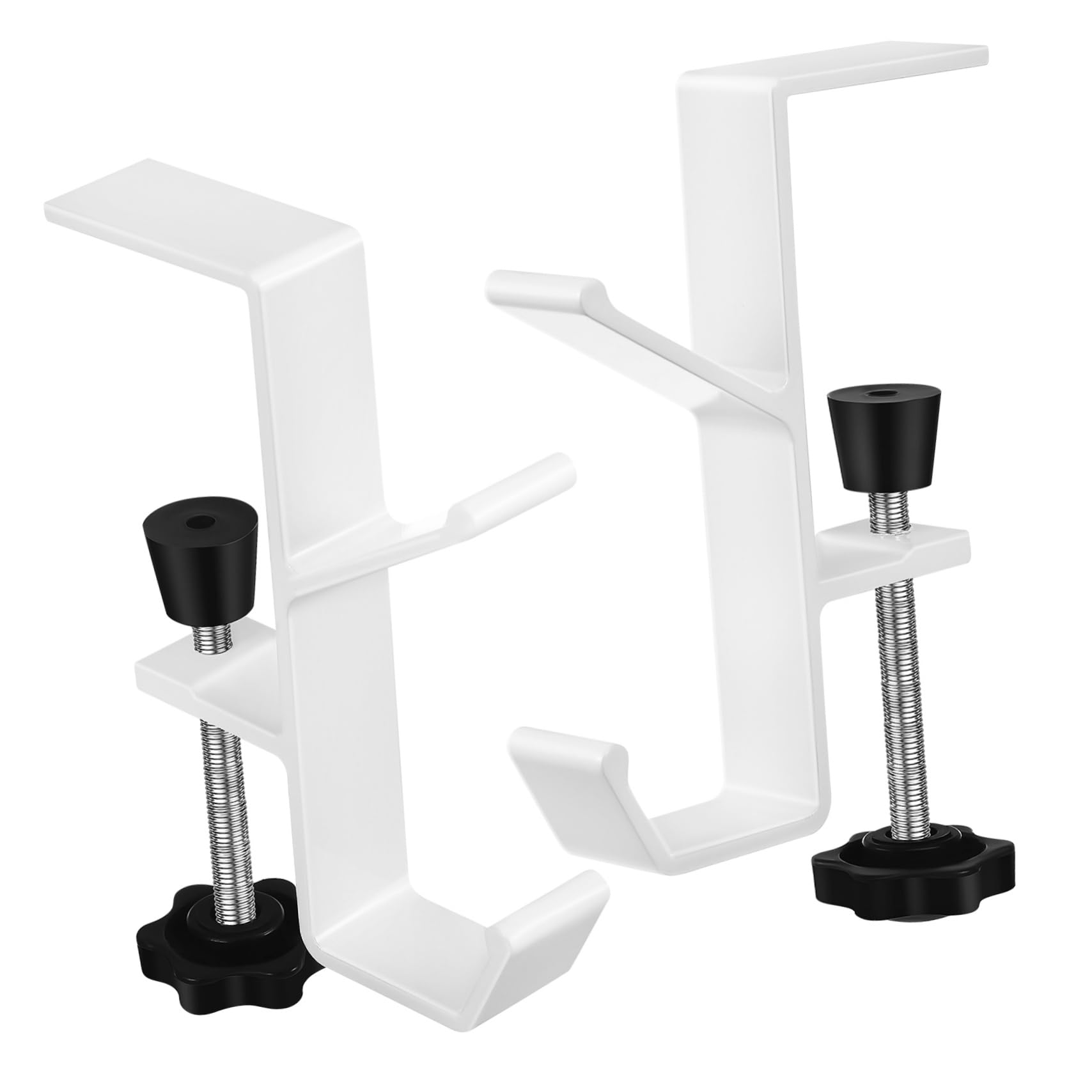 OKUMEYR 2Pcs Desk Hook for Bags Sturdy Purse Hanger with Easy Installation Holder for Office Home Classroom Prevents Items from Falling