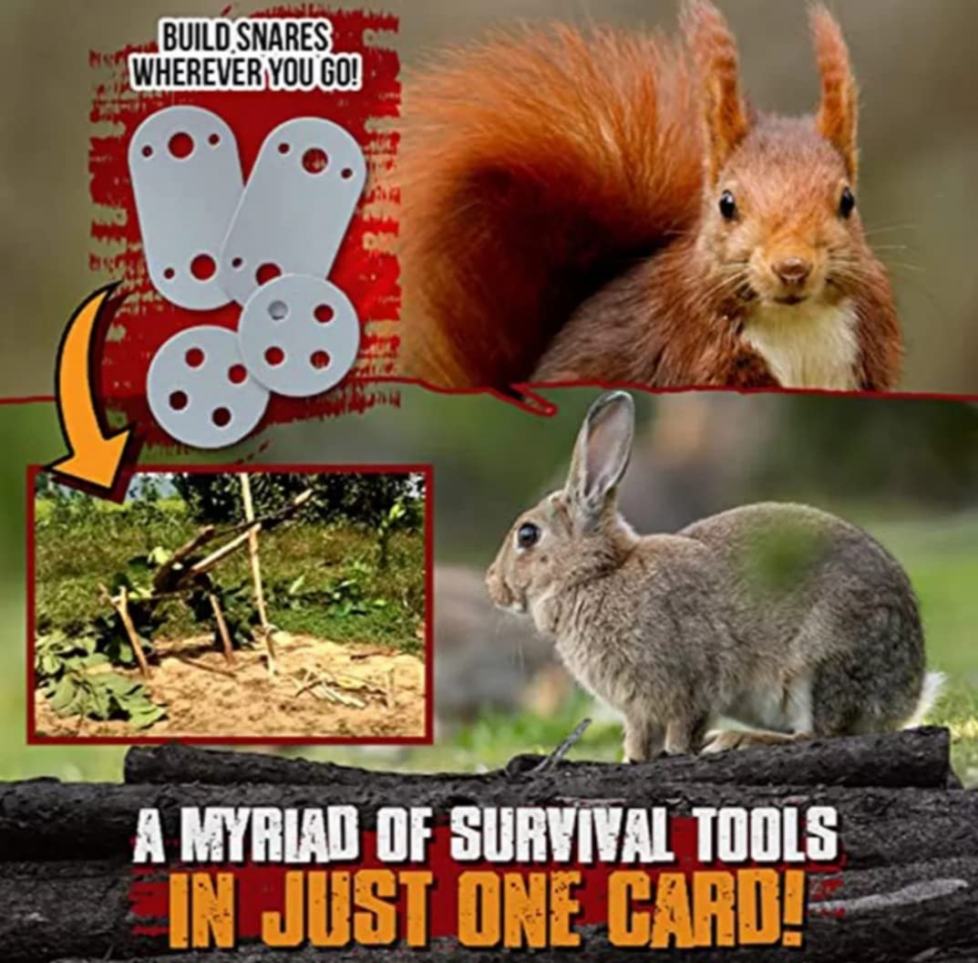 Kit di sopravvivenza 22 in 1 per esterni di emergenza, strumento tattico multiuso per campeggio, bushcraft, escursionismo, caccia e avventure all'aperto.