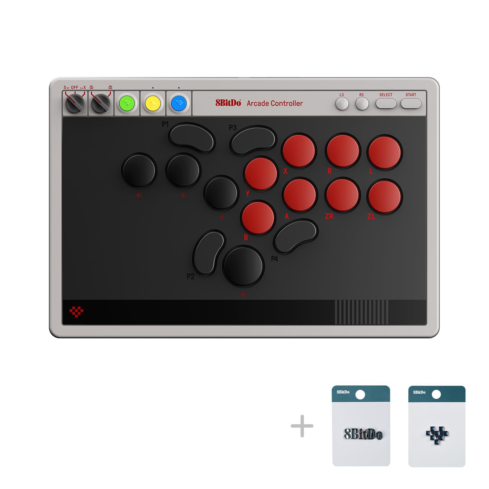 Amazon.com: 8Bitdo All-Button Arcade Controller for Switch/Switch