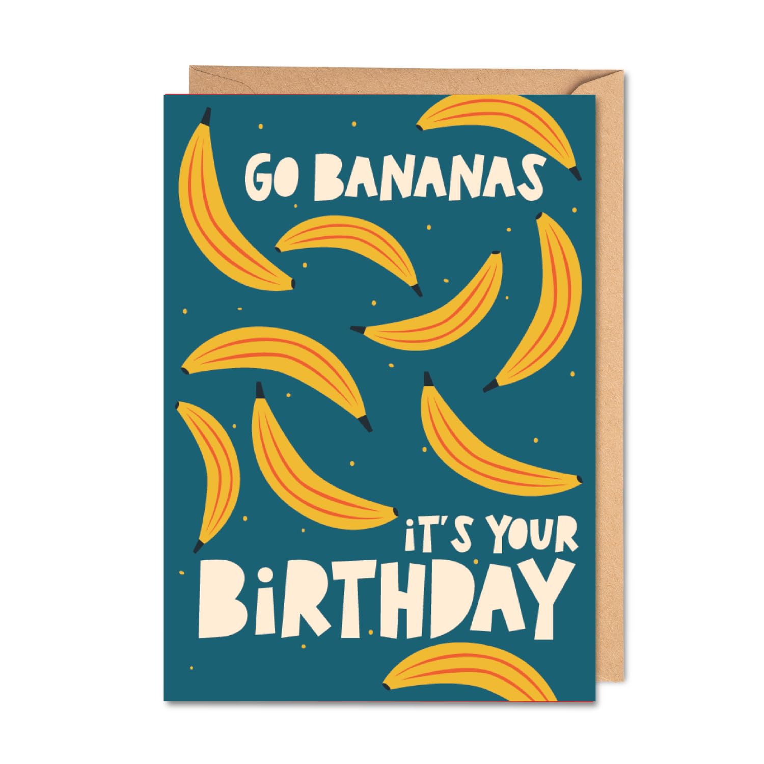 Good Tuesday Birthday Greetings Card | Teal Bananas โ image 1