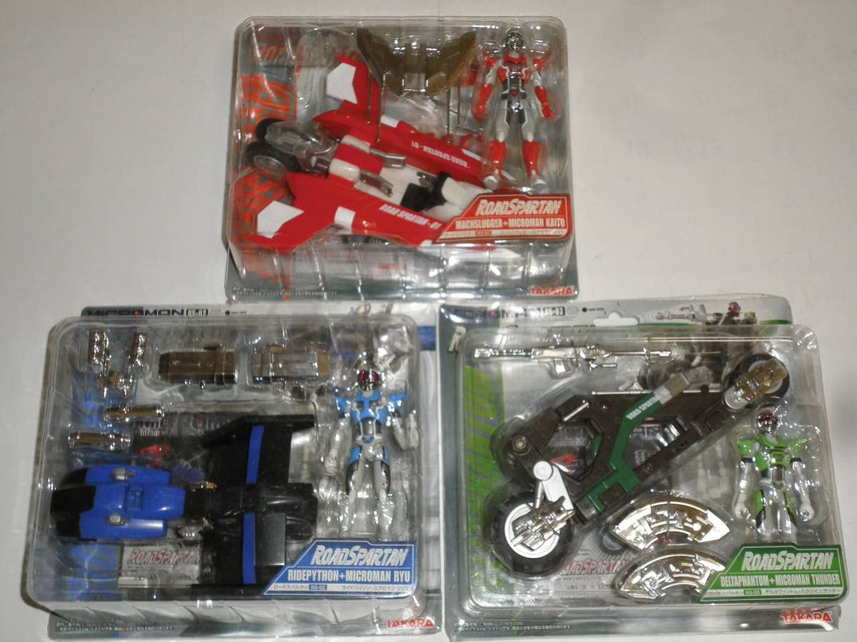 Amazon.co.jp: ロードスパルタン⇒RS-01マッハスラッガー+ミクロマン