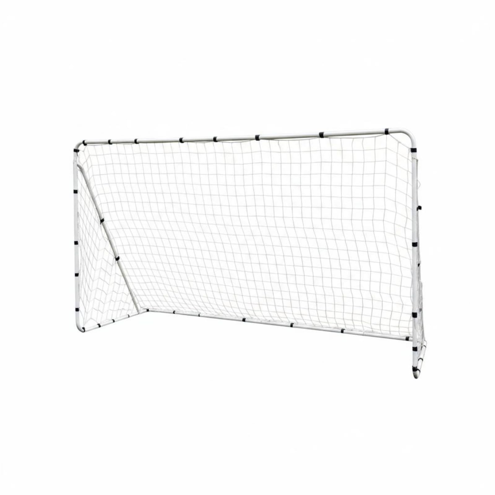 Porta da Calcio a 5 Professionale Porta da Calcio a 5 Tubo di Ferro Kit Completo Attrezzatura Sportiva per Allenatori