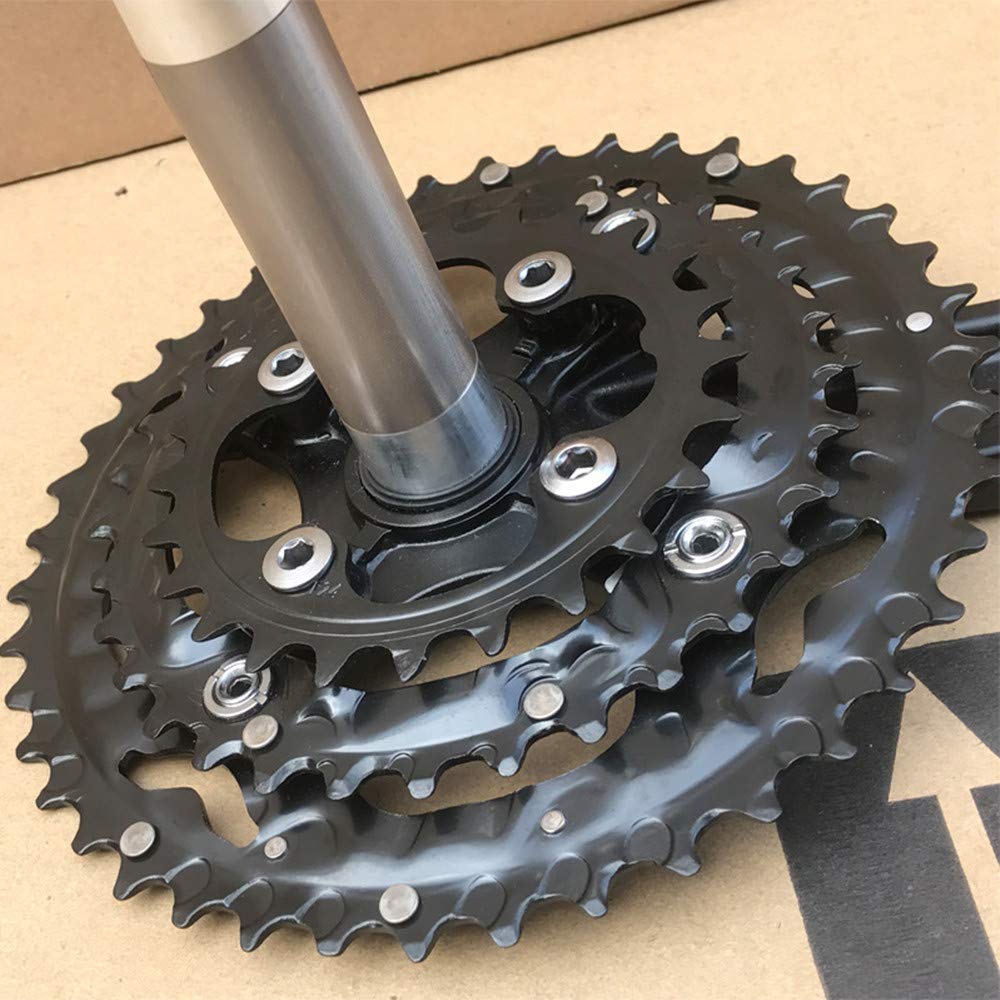 Plateau Vélo 44 Dents 9 Vitesses – Shangjia, Creux, Alliage Alu, Compatible VTT Et Route