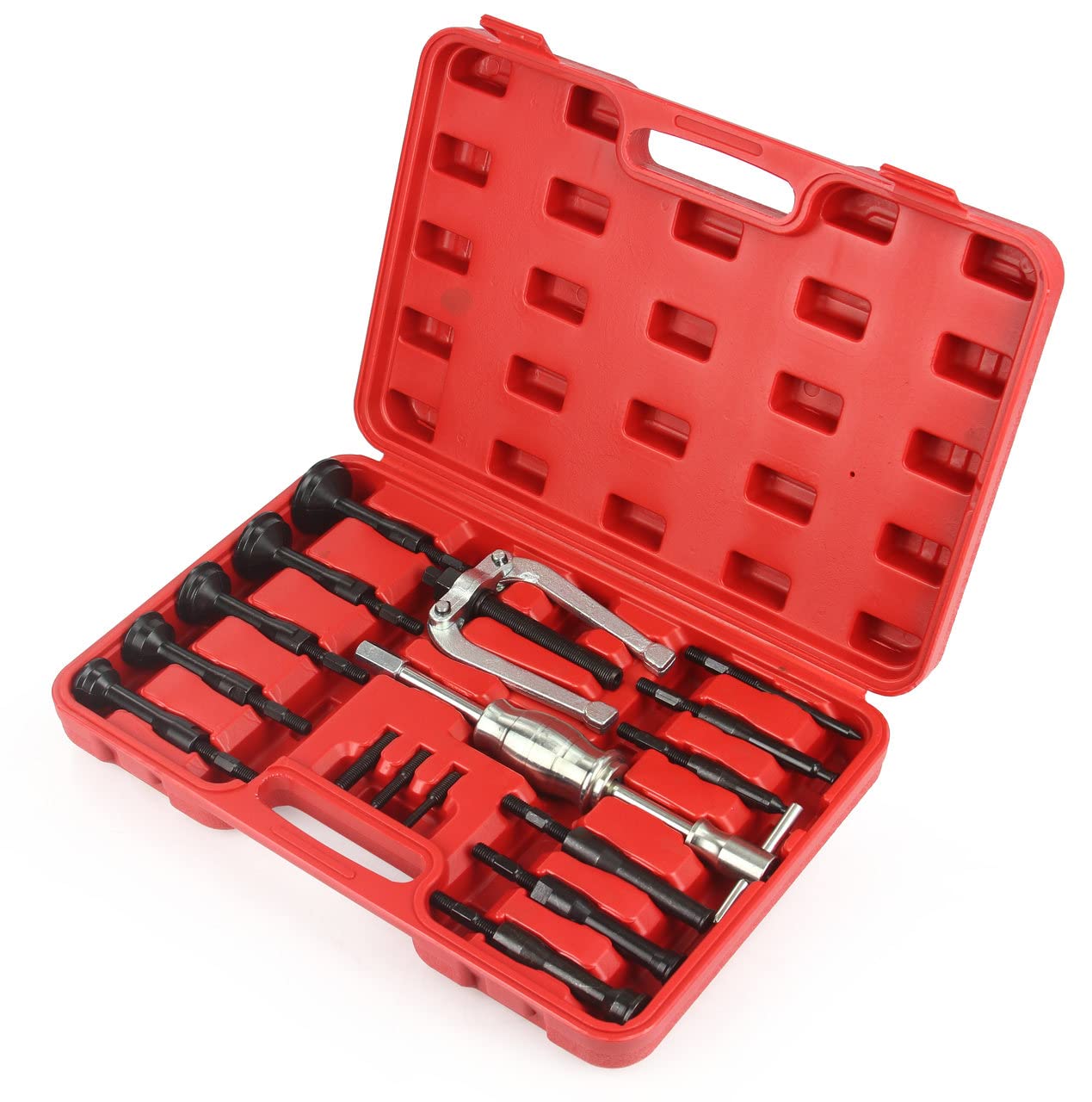 Kit Estrattore Inerziale Cuscinetti Boccole Ø8-58 mm | Martello M10 295 mm | Adattatori M6x1.0 M8x1.25 M10x1.5