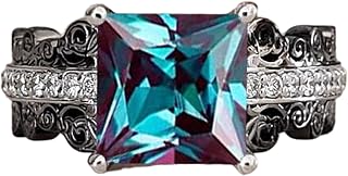 925 Sterling Silver Ring Birthstone Ring For Women Multicolor Gemstone Ring Best Gift For Handmade Statement Ring