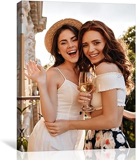 GMissT Canvas Prints With Your Photos - Personalized Pictures On Canvas Custom Poster for Home Decor - Floating Frames & Gift Wrapping Available