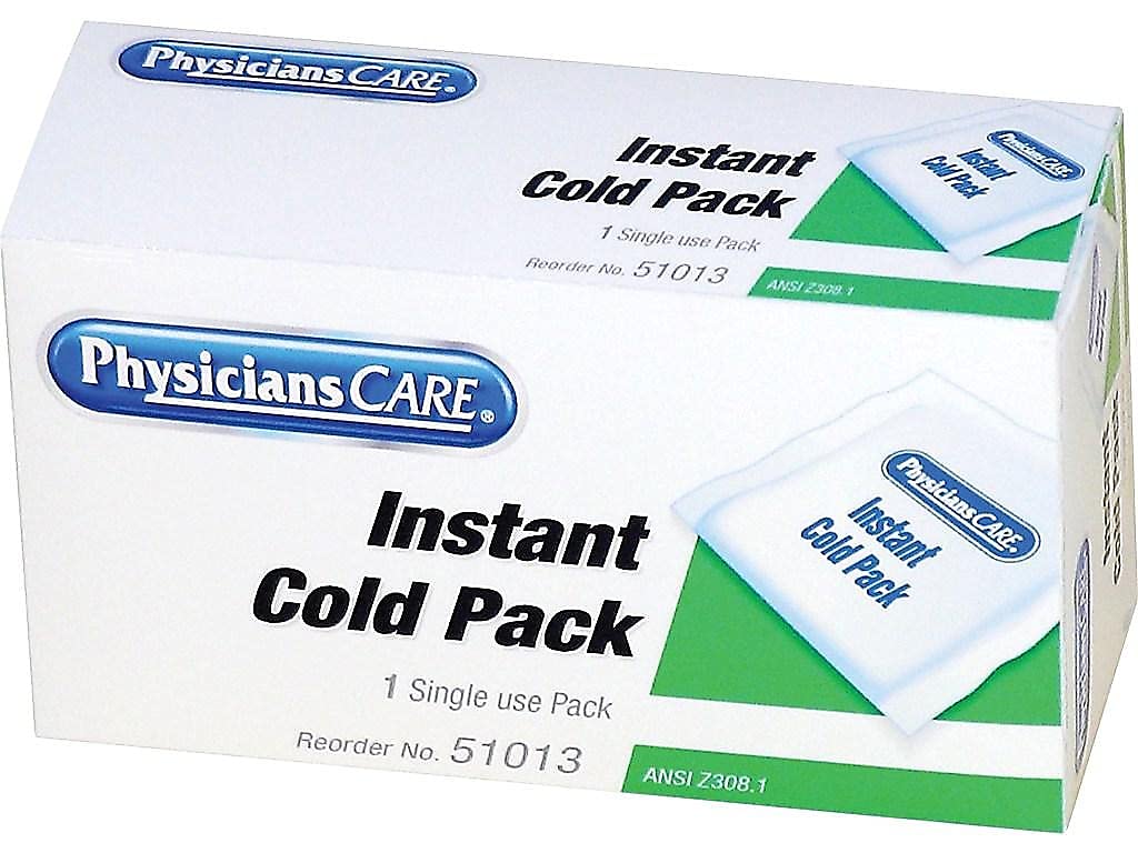 PHYSICIANSCARE 686220 PHYSICIANSCARE 4-Inch H x 5-Inch W Cold Pack (21-004/51013/B5)