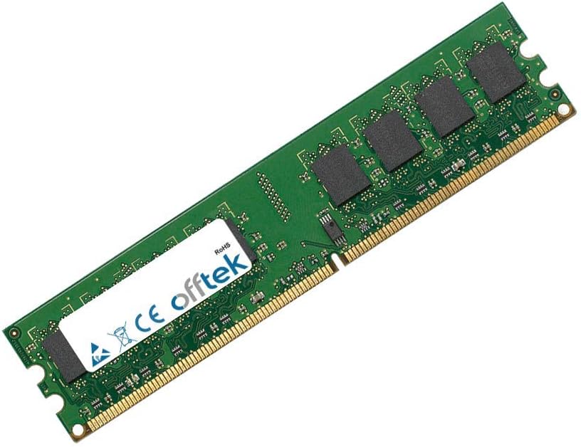 OFFTEK 2GB Replacement Memory RAM Upgrade for Dell OptiPlex 755 Series (Desktop Mini-Tower and Small Form Factor) (DDR2-6400 - Non-ECC) Desktop Memory