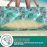 2 Pack Microfiber Beach Towel, Oversized Pool Towel 75”x 35”, Sand-Free Quick Drying Camping Super Absorbent Bath Blanket, Soft Breathable and Lightweight - Image 3