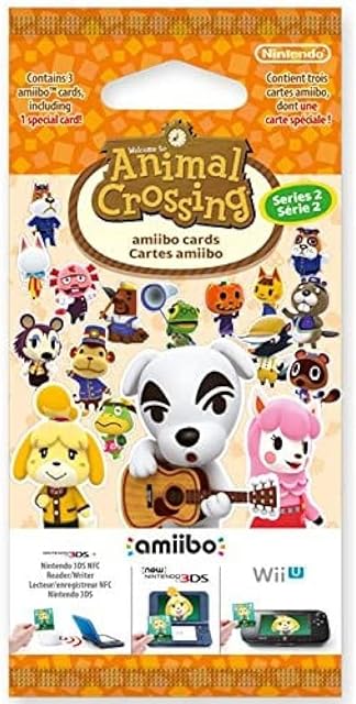 Nintendo Animal Crossing: Happy Home Designer Amiibo Cards Pack - Series 2 3DS/Wii U