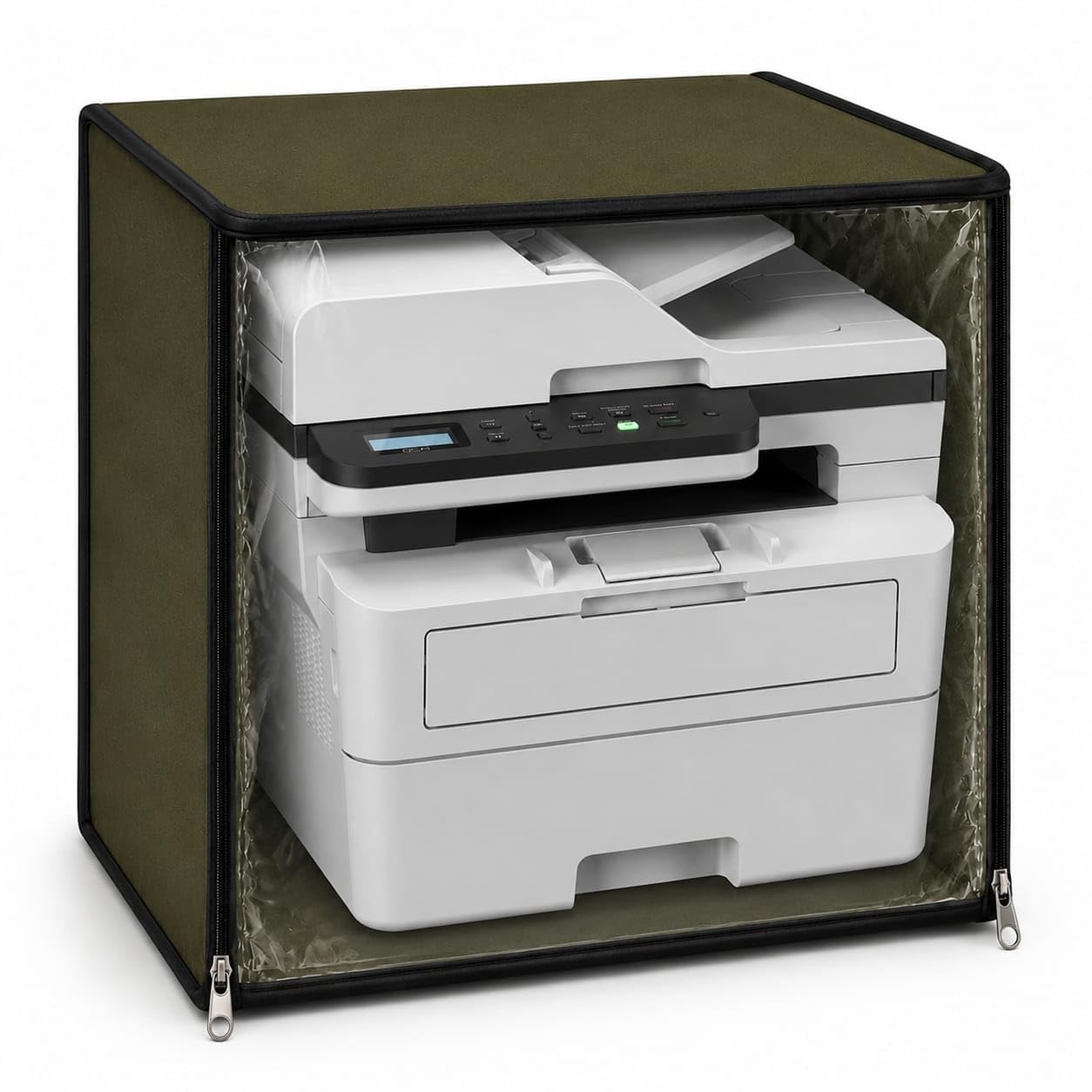 JMT Printer Cover Suitable for Brother DCP B7640DWB Printer(Solid Green)-picture-38