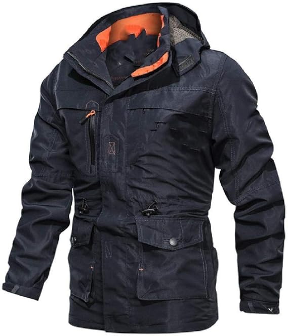 Cappotto Caldo Antivento Invernale Personalizzato A Maniche Lunghe Da Uomo Giacc