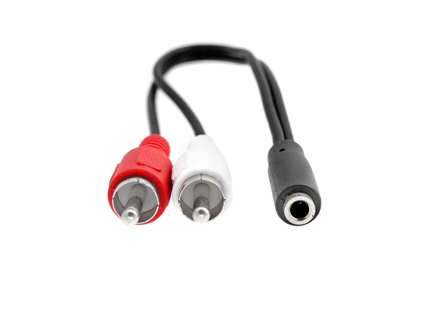 Câble Audio Jack 3.5mm Vers 2 RCA - 1m, Connexion Stéréo Pour Smartphone, PC, TV, Enceintes