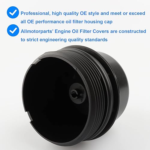 Miniatura 5 de Tapa de la carcasa del filtro de aceite, repuesto 917-066, 917066 compatible con Mini Cooper - Mini Cooper 2007-2015, Mini Cooper Countryman