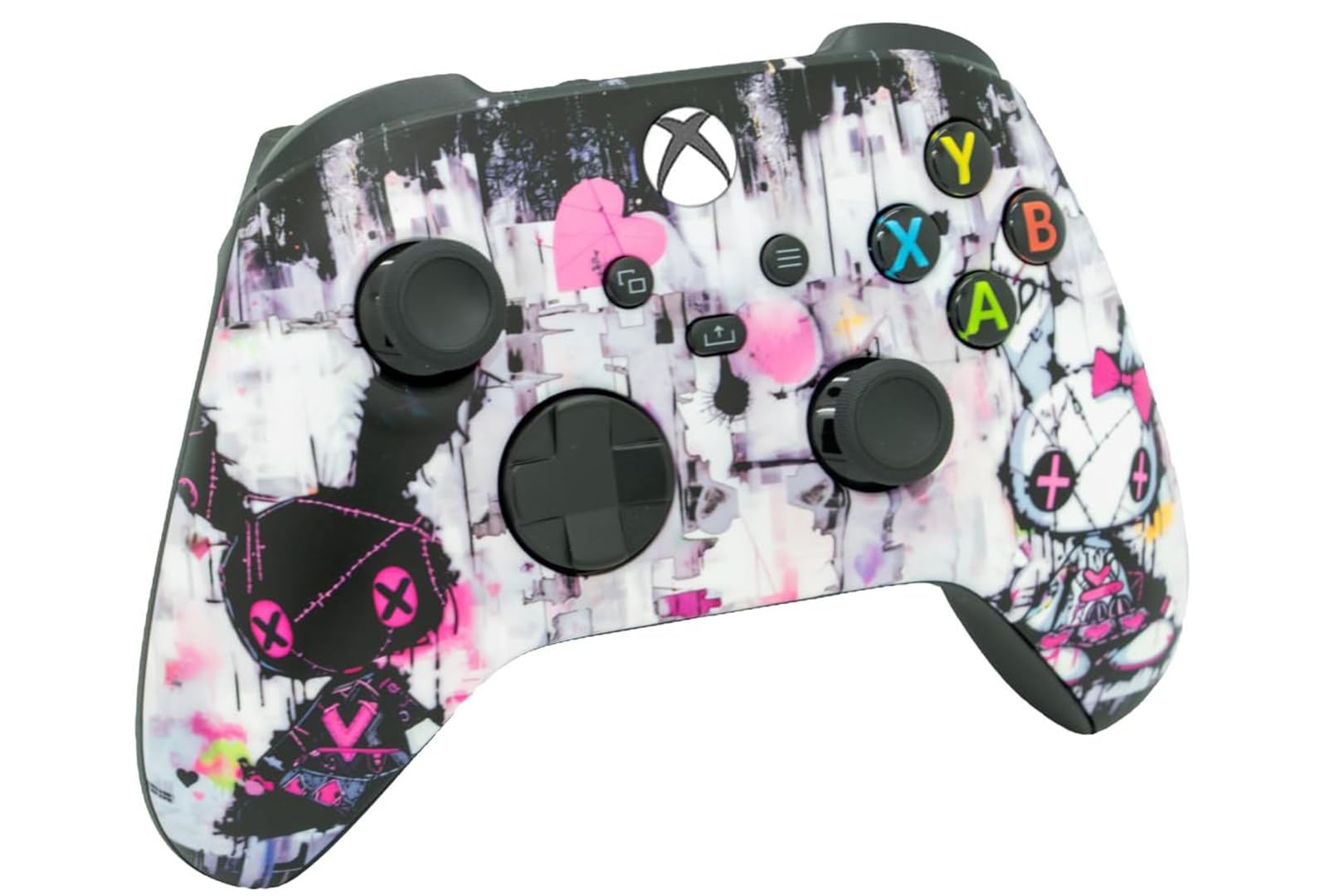 Controlador inalámbrico personalizado compatible con PC, Windows 10+, Series X/S y One (Series X/S Evil Bunny)