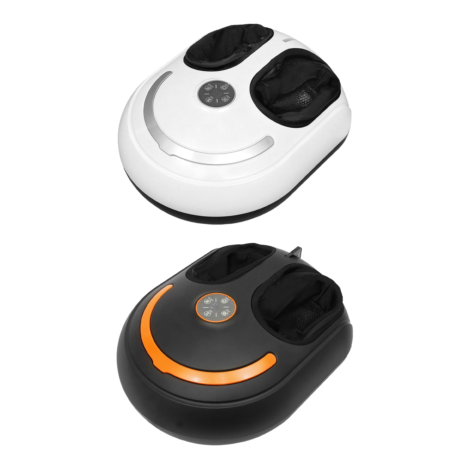 Fußmassagegerät Elektrisch mit Wärme Luftdruck Und Vibration Weiß