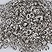 Yescom 2000 pcs Grommet Kit 1/4 inch Size #0 Eyelets and Washers Nickel for Hand Press Workshop Apparel Leather Printing Scrim Banner Tarp YES0379
