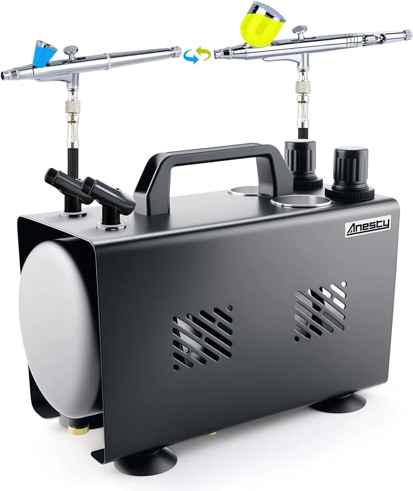 Amazon.co.jp: Anesty AHPTrunk 2in1 エアブラシ コンプレッサー