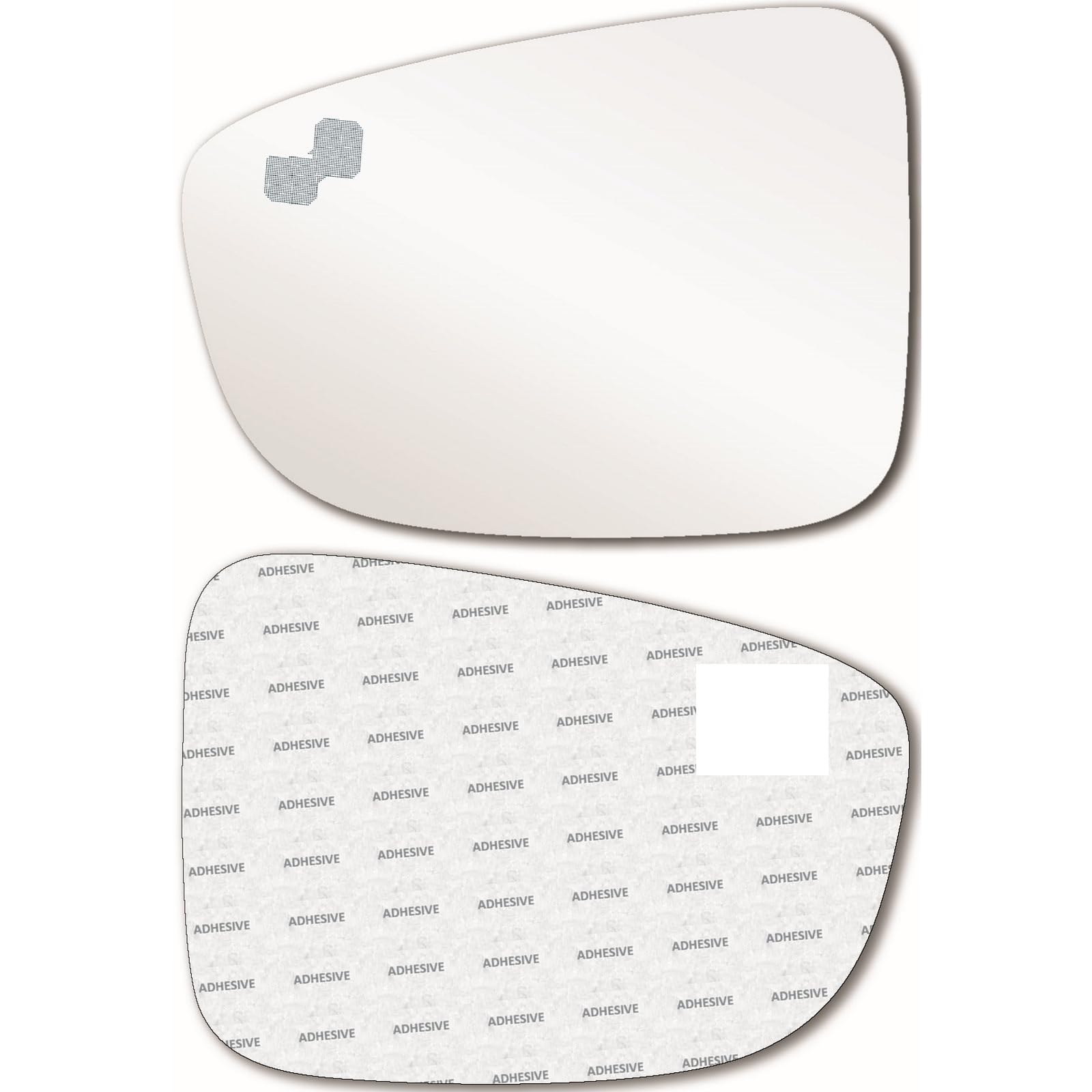Amazon.com: Replacement Blind Spot Mirror Glass with Full Size